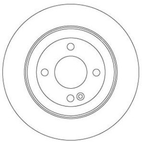 TRW Brzdový kotouč plný Ø262mm DF7928_thumb2