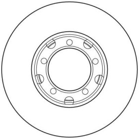 TRW Brzdový kotouč plný Ø280mm DF1577_thumb2