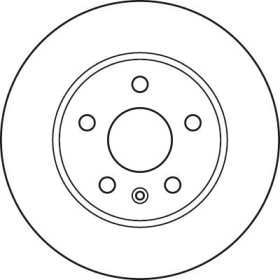 TRW Brzdový kotouč větraný Ø296mm DF4995S_thumb2