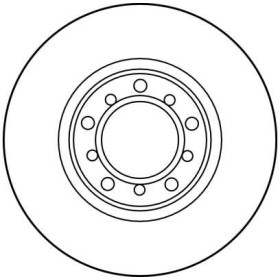 TRW Brzdový kotouč plný Ø278mm DF1573_thumb2