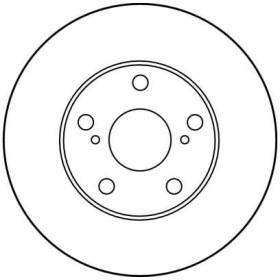 TRW Brzdový kotouč větraný Ø275mm DF1431_thumb2