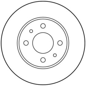 TRW Brzdový kotouč plný Ø241mm DF1745_thumb2