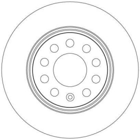 TRW Brzdový kotouč větraný Ø280mm DF4294_thumb2