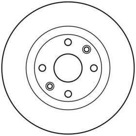 TRW Brzdový kotouč větraný Ø259mm DF2586_thumb2