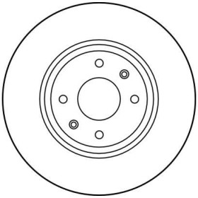 TRW Brzdový kotouč větraný Ø283mm DF1123_thumb2