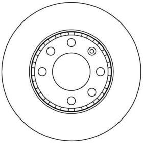 TRW Brzdový kotouč větraný Ø239mm DF4205_thumb2