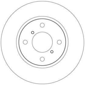 TRW Brzdový kotouč plný Ø246,5mm DF4131_thumb2