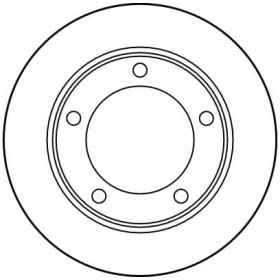 TRW Brzdový kotouč plný Ø272mm DF1725_thumb2