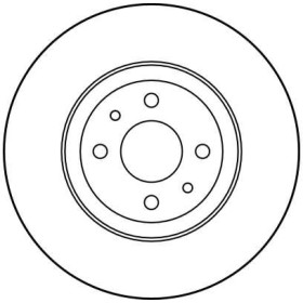 TRW Brzdový kotouč větraný Ø284mm DF1757_thumb2