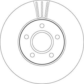 TRW Brzdový kotouč větraný Ø278mm DF4465_thumb2