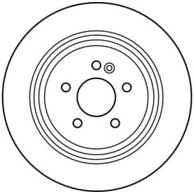 TRW Brzdový kotouč plný Ø331,5mm DF4196_thumb2