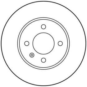 TRW Brzdový kotouč plný Ø256mm DF1532_thumb2