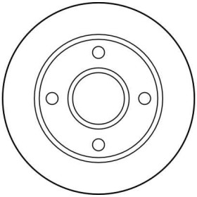 TRW Brzdový kotouč plný Ø240mm DF2752_thumb2