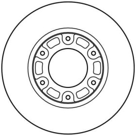 TRW Brzdový kotouč větraný Ø285mm DF4116_thumb2