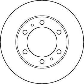 TRW Brzdový kotouč větraný Ø297mm DF4917_thumb2