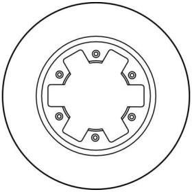 TRW Brzdový kotouč větraný Ø277mm DF1965_thumb2