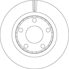 TRW Brzdový kotouč větraný Ø269mm DF4352_thumb2