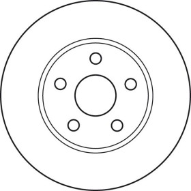 TRW Brzdový kotouč větraný Ø255mm DF4877_thumb2