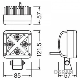 OSRAM Světlo pracovní LEDriving Cube MX85 12V 22/2W_thumb8