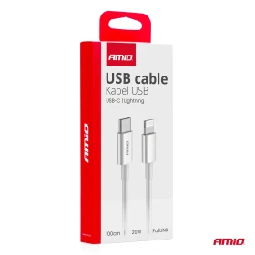 AMiO Kabel 'USB-C na Lightning 20W 100cm FullLINK_thumb5