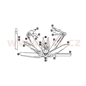 LEATHERMAN SURGE BLACK - multitool nůž, vyrobeno v USA, záruka 25 let_thumb3