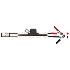 prodlužovací kabel s klipy typu "krokodýl", OXFORD (konektor standard, délka kabelu 0,5 m)_thumb4