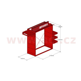 stojan na džínsy, ALPINESTARS (ŠxHLxV = 124x55x140cm)_thumb3