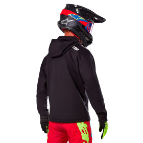 mikina RACER MX FLEECE, ALPINESTARS (černá, vel. XL)_thumb4