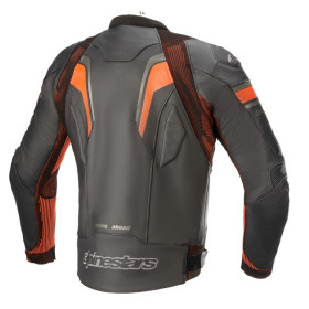 bunda GP PLUS R RIDEKNIT, TECH-AIR 5 kompatibilní, ALPINESTARS (černá/červená fluo, vel. 56)_thumb2