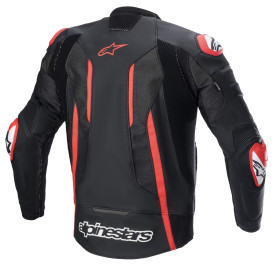 bunda FUSION, ALPINESTARS (černá/červená fluo, vel. 48)_thumb2