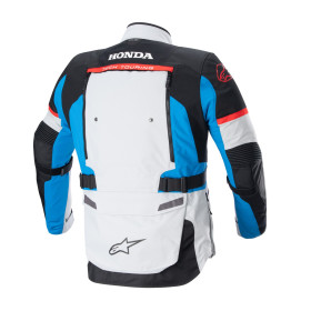 bunda BOGOTA pro DRYSTAR HONDA kolekce, ALPINESTARS (světle šedá/červená fluo/modrá/černá, vel. S)_thumb2