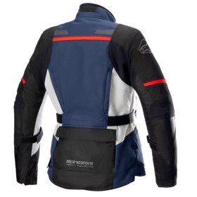 bunda STELLA ANDES DRYSTAR, TECH-AIR 5 kompatibilní, ALPINESTARS, dámská (tmavomodrá/černá/světlá šedá/červená, vel. L)_thumb2