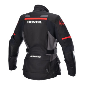 bunda STELLA ANDES DRYSTAR HONDA kolekce, TECH-AIR 5 kompatibilní, ALPINESTARS (černá/šedá/červená, vel. S)_thumb2