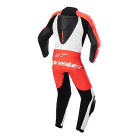 jednodílná kombinéza GP PLUS 2, ALPINESTARS, dětská (červená fluo/bílá/černá, vel. 130)_thumb2