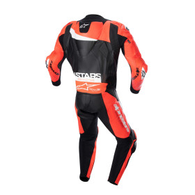 jednodílná kombinéza GP PLUS 4, TECH-AIR kompatibilní, ALPINESTARS (černá/červená fluo/bílá, vel. 52)_thumb2