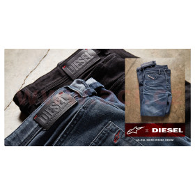 kalhoty SHIRO DENIM kolekce DIESEL JEANS, ALPINESTARS (vypraná modrá, vel. 40)_thumb2