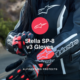 rukavice STELLA SP-8, ALPINESTARS, dámské (černá/bílá, vel. XL)_thumb4