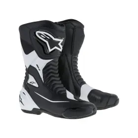 boty SMX-S, ALPINESTARS (černé/bílé, vel. 42)