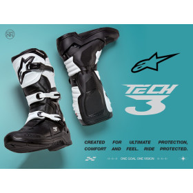 boty Tech 3, ALPINESTARS (černé/bílé, vel. 39)_thumb3