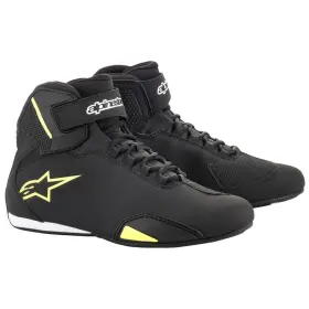 boty SEKTOR, ALPINESTARS (černé/žlutá fluo, vel. 45.5)
