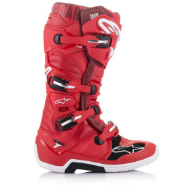 boty TECH 7, ALPINESTARS (červená, vel. 40,5)_thumb2