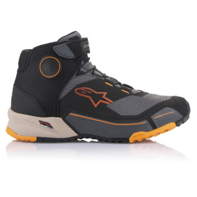 boty CR-X DRYSTAR, ALPINESTARS (černá/hnědá/oranžová, vel. 40,5)_thumb2