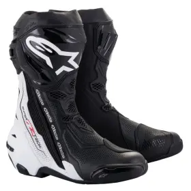 boty SUPERTECH R VENTED, ALPINESTARS (černá/bílá, vel. 40)