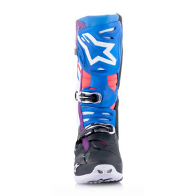 boty TECH 10 SUPERVENTED, ALPINESTARS, perforované (modrá/fialová/růžová/bílá/šedá/černá, vel. 40,5)_thumb3