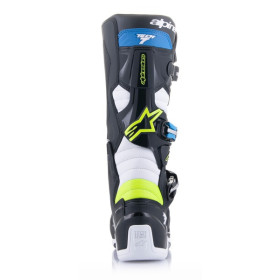 boty TECH 7, ALPINESTARS (černá/bílá/žlutá fluo/tmavě modrá, vel. 39)_thumb4