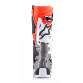 boty TECH 10, ALPINESTARS (oranžová/žlutá/fialová/bílá/černá, vel. 47)_thumb4