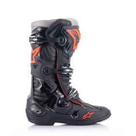 boty TECH 10, ALPINESTARS (černá/červená fluo/šedá, vel. 40,5)_thumb2