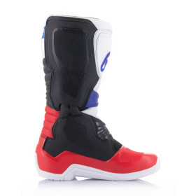 boty TECH 3, ALPINESTARS (bílá/černá/modrá/červená, vel. 38)_thumb2