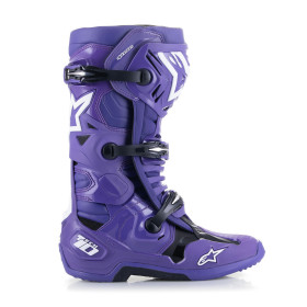 boty TECH 10, ALPINESTARS (fialová/černá/bílá, vel. 42)_thumb2