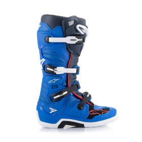 boty TECH 7, ALPINESTARS (modrá/červená/bílá, vel. 44,5)_thumb2